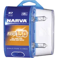 Narva Plus 150 Headlight Globes H7 12V 55W 48386BL2