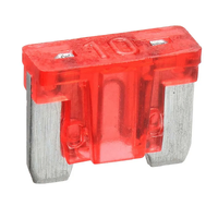 Narva 10 AMP RED MICRO BLADE FUSE (Blister pack of 5) 52510BL