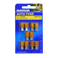 5 Amp Orange Standard Ats Blade Fuse (Blister pack of 5)