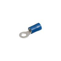 Narva 4mm Ring Terminal, 4.3mm Tab, Insulated - 25 Pack 