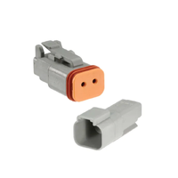 Narva 2 WAY WATERPROOF DEUTSCH CONNECTOR HOUSING KIT (2 pack) 57422BL