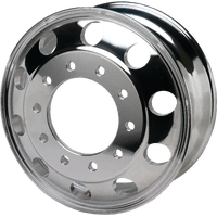 TRP Parts Aluminum Wheel 22.5” X 8.25”, 285 X 10 PCD, polished both sides 8-22-285P3