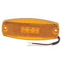 Narva Truck & Trailer LED Amber Side Marker or External Cabin Lamp 91700BL 