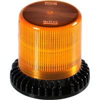 Britax LED Beacon Amber 2500 Lumens 6x10W 10-30v 3-Bolt Mount 123x132mm IP67 BF600-00 