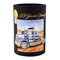 Genuine Kenworth 50 Years Young Legends Stubby Holder