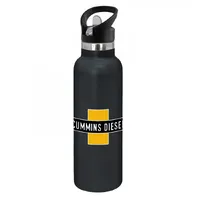 Cummins Diesel 650ml Vacuum Bottle Powder Coated CMDIESVACBOT