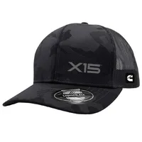 Cummins X15 Dark Knight Trucker Cap CMX15DARKCAP