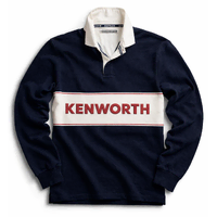 Genuine Kenworth Striped Rugby Polo GB-KEN1152