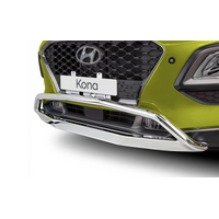 New Hyundai OS Kona Alloy Nudge Bar Polished Aluminum