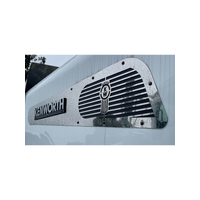 Kenworth Bonnet Stainless Backing RH Side K137-308R (Does not include the Kenworth Lettering Badge)
