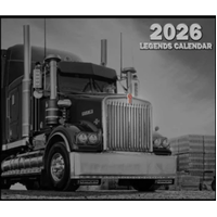 Genuine Kenworth Legend SAR Calendar 2026 KWLEGENDS2026