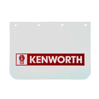 Kenworth Hard Plastic Mudflap With Ribbed Spray Suppresant LS2417-WRCKW
