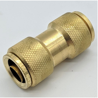 12mm Push To Connect Straight Union Brass Fitting MAQ62-D0T-12