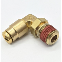 6mm Push To Connect Elbow To 1/4 Thread Fitting MAQ69-D0TS-6X4
