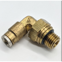 6mm Push To Connect Elbow To M12 Thread Fitting  MAQ69-D0TS-6XM12