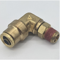 8mm Push To Connect Elbow To 1/8 Thread MAQ69-D0TS-8X2