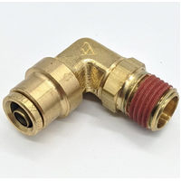 8mm Push To Connect Elbow To 1/4 Thread Fitting MAQ69-D0TS-8X4