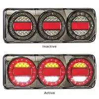 LED Autolamps MAXILAMP 3 Stop/Tail/Indicator/Reverse/Reflector MAX1LAMPC3XRW