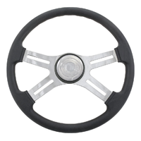 TRP Black Urethane Steering Wheel 4 Spoke 18" MW-5WAC