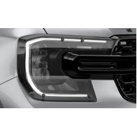 Genuine Ford Everest MY22 Headlight Protectors (LED headlight)