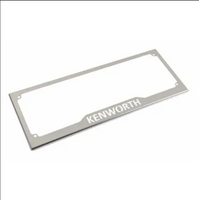 Kenworth Number/License Plate Surround - Standard Design N60-KW-1000