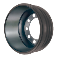 Genuine Steel Jacket X30 PACGEN Brake Drum 10 x 285 PCD Suited For Most Kenworth Drive P53-123537-002 P53-123537-015