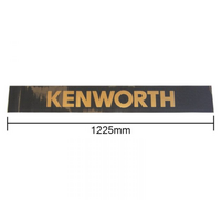 Kenworth Windscreen Decal Sticker 1225 X 165MM Black,Gold