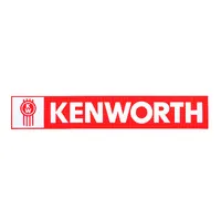Genuine Kenworth Red & White Windscreen Decal