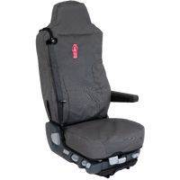 Genuine Kenworth Grey Canvas Suits ISRI 6860/870 Drivers Seat SK1SR16860BRCA