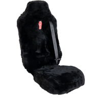 Kenworth Black Sheepskin Seatcover Harita Passenger Seat SKHAR1T1BLSB