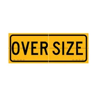 TRP Parts Over Size Hinged 2 Piece Metal Signs 600mm x 450mm each (sold as pair) TRP008-HA