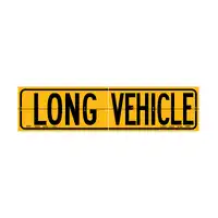 TRP Parts SIGN LONG VEHICLE, HINGED 2PCE 1020mm x 250mm TRP009-2EHA