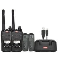GME 2 Watt UHF CB Handheld Radio - Twin Pack TX677TP 
