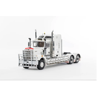 1:50 Kenworth C509 Sleeper White / Black Chassis 1:50 Model Z01523