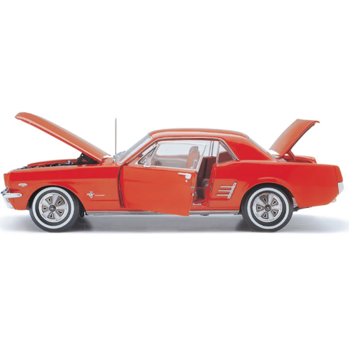 Classic Collectables 1/18 1966 Pony Mustang Signal Flare Red 18804