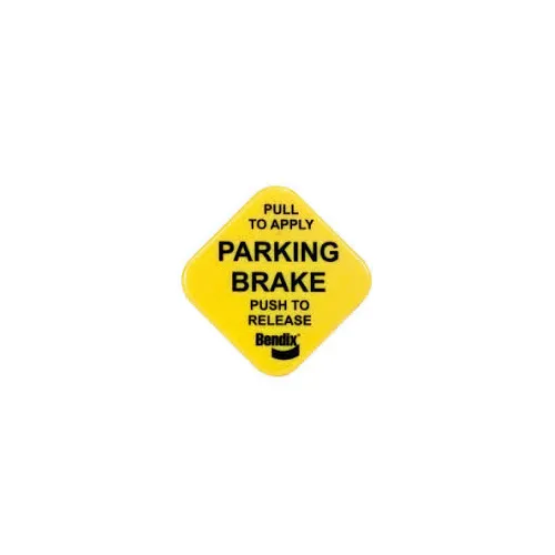 Bendix Yellow Parking Brake Knob Kit with Pin 248502N
