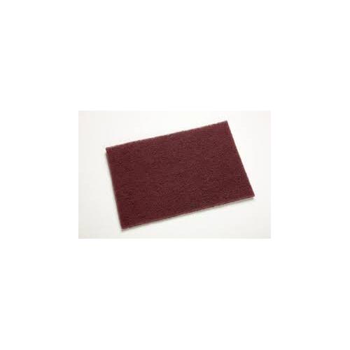 3M Maroon Scotch Brite Hand Pad (Per Pad) 03127599
