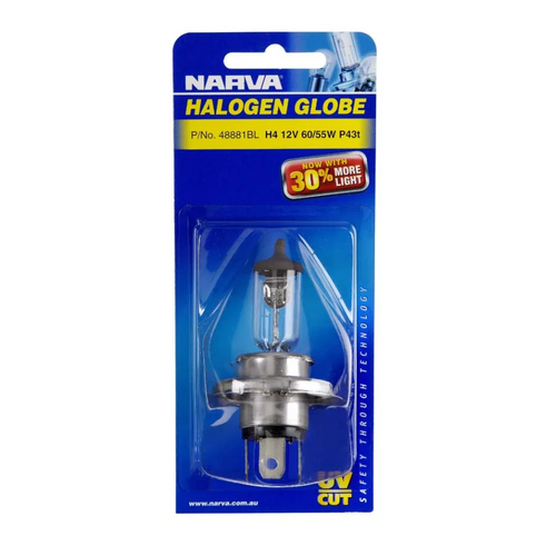 12V H4 60/55W Halogen Headlight Globe