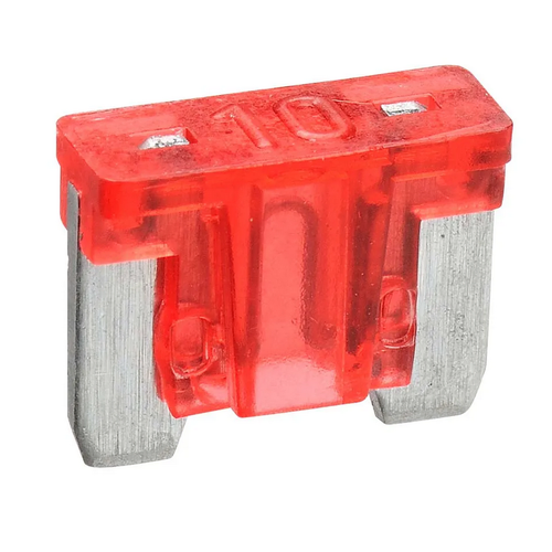 Narva 10 AMP RED MICRO BLADE FUSE (Blister pack of 5) 52510BL