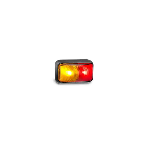 LED Autolamps 58ARM LED Amber/Red Side Marker Lamp