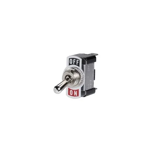 Off/On Metal Toggle Switch with Off/On Tab 60060BL