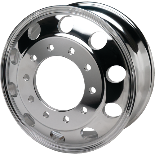 TRP Parts Aluminum Wheel 22.5” X 8.25”, 285 X 10 PCD, polished both sides 8-22-285P3