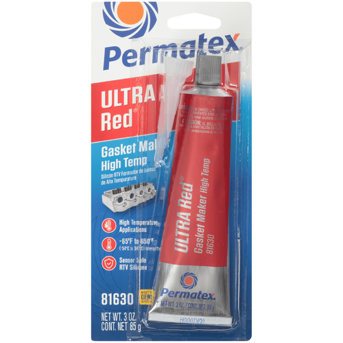 Permatex® Ultra Red® RTV Silicone Gasket Maker 81630