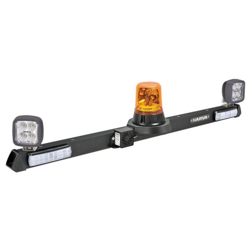 Narva 85072A 12 Volt Halogen Rotating Mine Bar LED Work Lamps - 1.2m 85072A-LED