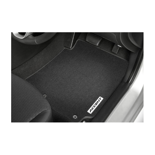 Genuine Hyundai Accent Tailored Carpet Floor Mat Set of 4 Front Rear AL2001R001