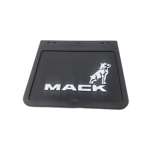 Mack Ute Black And White Mudflap 10"x12" AM97281012BM1MK