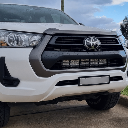 Ultra Vision Toyota Hilux N80 2020-on Behind Grille 165w Light Bar Kit BGLB-HXN80-165-K1T