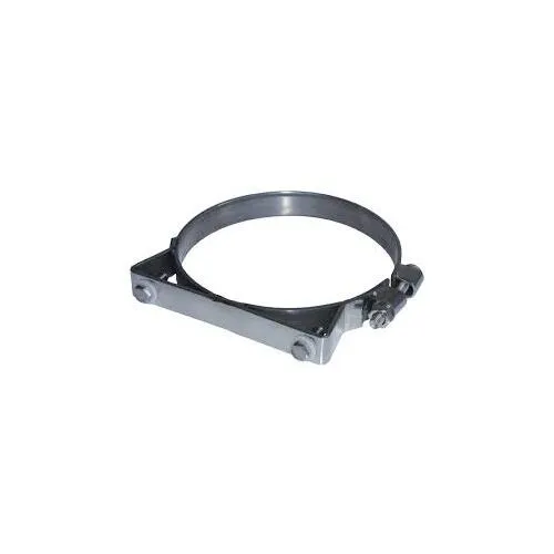 7" Polished Stainless Steel Truck Exhaust Stack Mounting Bracket BM70SSP