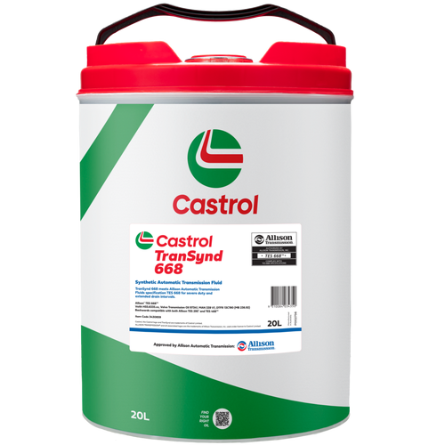 Castrol Transynd 668 Automatic Transmission Fluid 20L 3430859