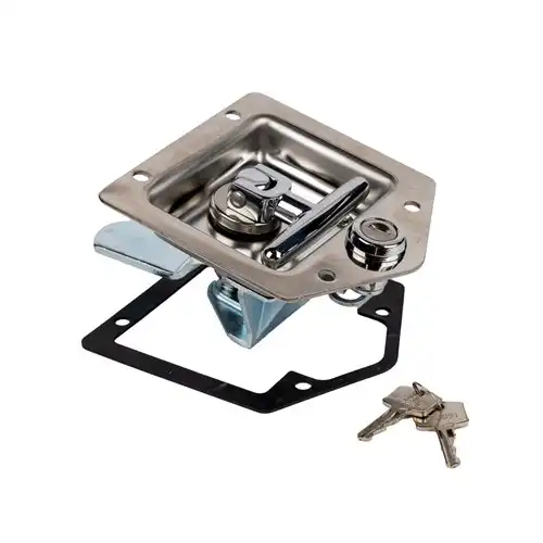 Drop T Lock - Bent Tongue - Locking - Stainless Steel DT120L-LH